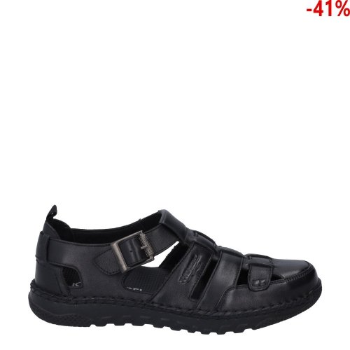 Sandały Josef Seibel WILSON 08 Schwarz Nappa 42708 24 100