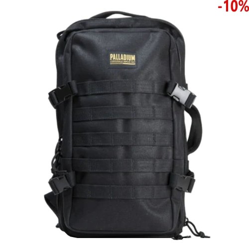Plecak Palladium BAROUDEUR CANVAS Black/Black BG222001