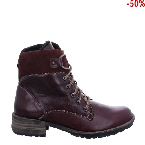 Botki Josef Seibel SANDRA 83 Bordo 93883 PL88 410 OCIEPLANE