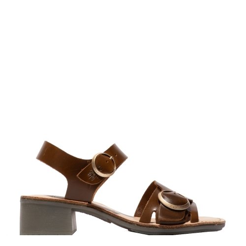 Sandały damskie Fly London EBLI 238 skórzane brązowy P145238005