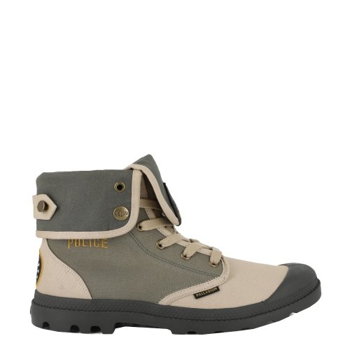 Stranger Things Buty męskie Palladium BAGGY HAWKINS POLICE zielony 04623-308