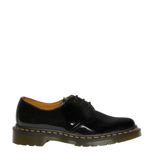 Półbuty Dr. Martens 1461 Black Patent Lamper 10084001