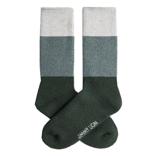 Skarpety wełniane Jimmy Lion PREMIUM WINTER WOOL zielony