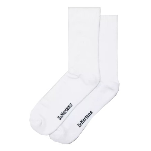 Skarpety Dr. Martens DOUBLE DOC SOCKS Organic Cotton Blend White AC742101