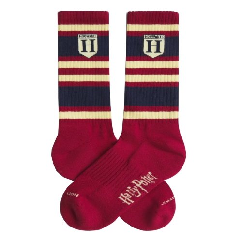 Skarpety bawełniane Jimmy Lion HARRY POTER HOGWARTS bordowy