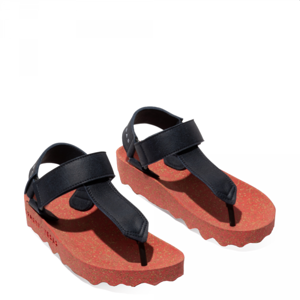 Sandały Asportuguesas FIZZ Navy Red P018077011