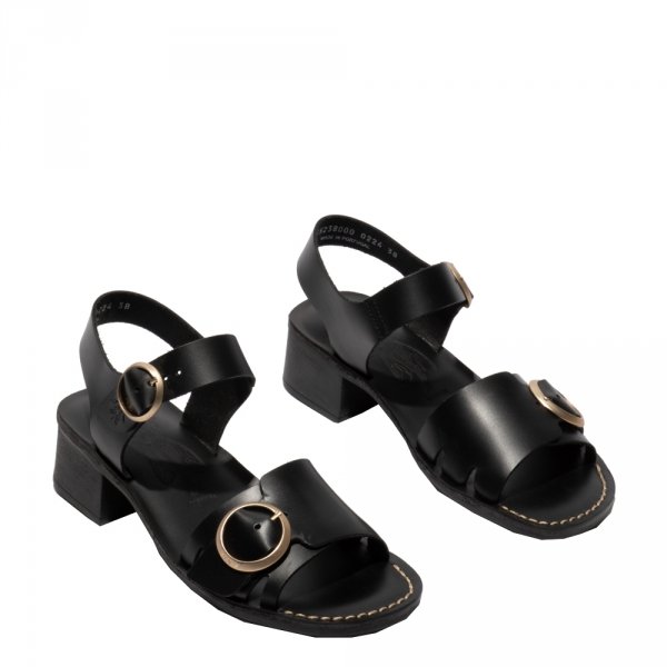 Sandały Fly London EBLI 238 Black Bridle P145238000