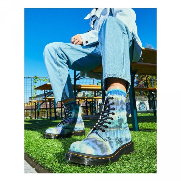 Buty Dr. Martens 1460 PASCAL Blue Tie Dye 27242400