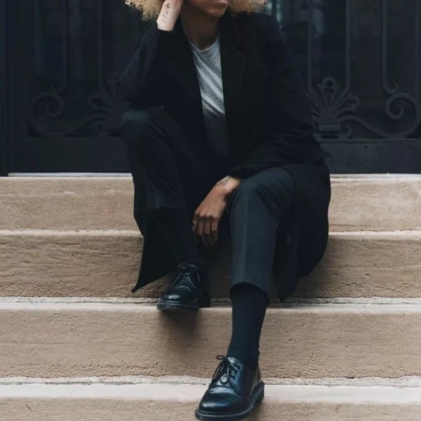Półbuty Dr. Martens 1461 MONO Black Smooth 14345001