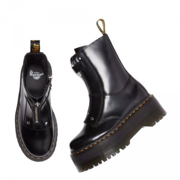 Sztyblety Dr. Martens JETTA HI MAX Black Buttero 30976001