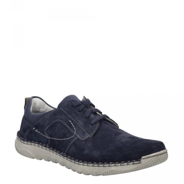 Półbuty Josef Seibel WILSON 04 Indigo 42704 TE387 525