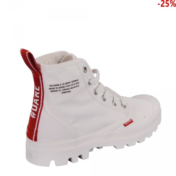Buty Palladium PAMPA HI Dare Star White 76258116
