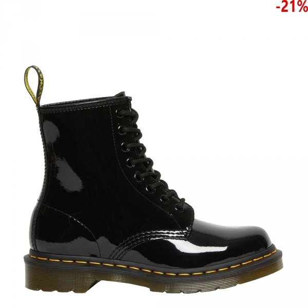 Buty Dr. Martens 1460 W Black Patent Lamper 11821011