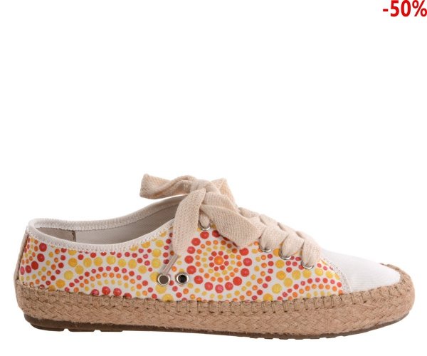 Espadryle Emu AGONIS INDIGENOUS Coconut W11776