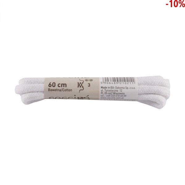 Sznurowadła 060cm/5mm okrągłe RÓŻNE KOLORY