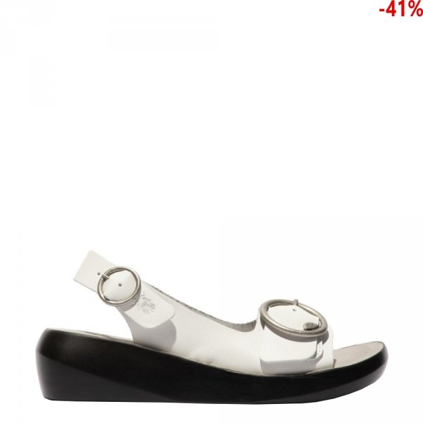 Sandały Fly London BERK 754 OFFWhite Brooklyn P144754006