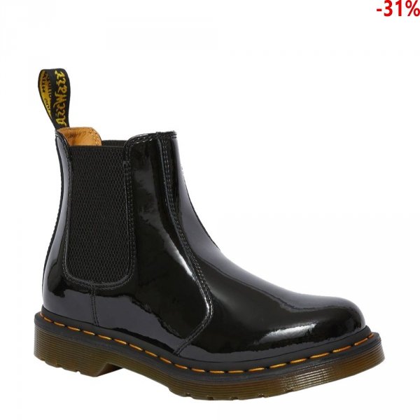 Sztyblety Dr. Martens 2976 Black Patent Lamper 25278001