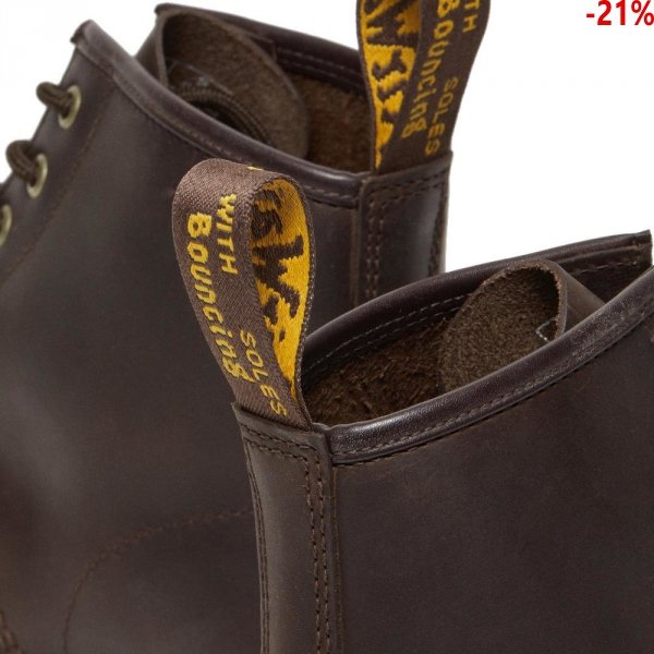 Buty Dr. Martens 101 Dark Brwon Crazy Horse 27761201