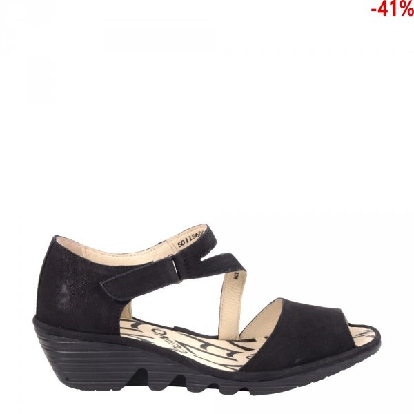 Sandały Fly London PONA 156 Black Cupido P501156000