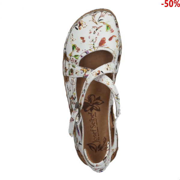 Sandały Josef Seibel ROSALIE 13 Weiss Multi Moribana 79513190002