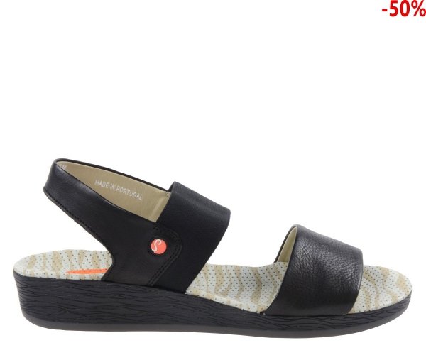 Sandały Softinos ALP 425 Black Smooth P900425000