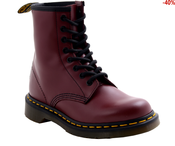 Buty Dr. Martens 1460 W Cherry Red Smooth 11821600
