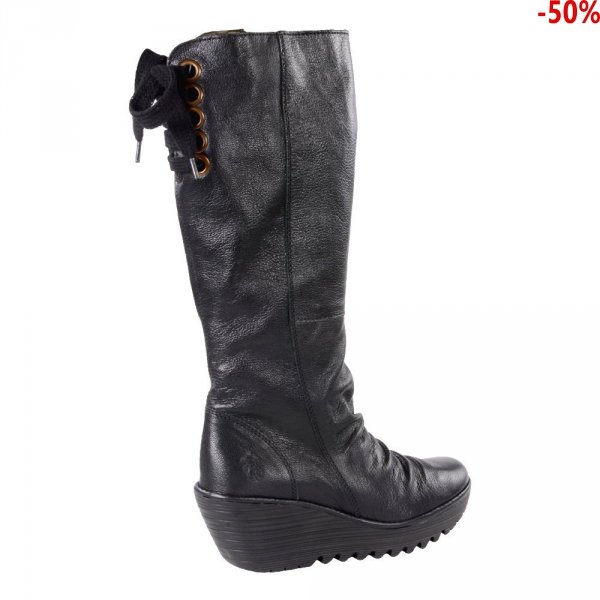 Kozaki Fly London YUST Mousse Black P500327029