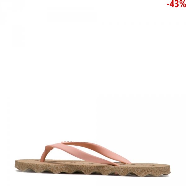 Klapki Asportuguesas BASE Natural Pink P018049008