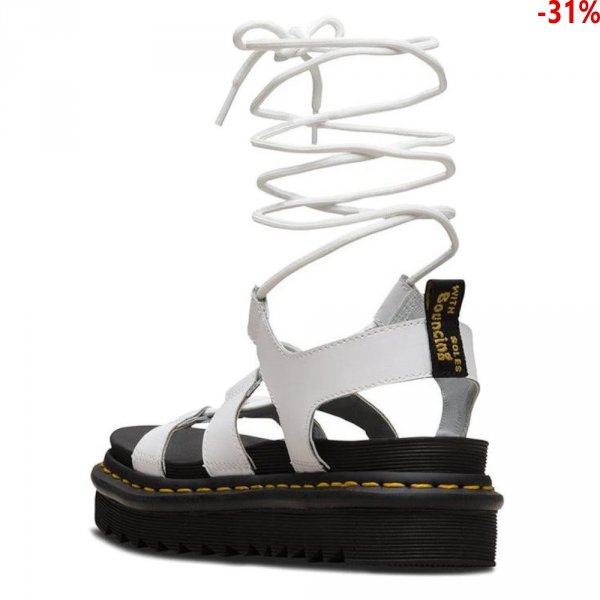 Sandały Dr. Martens NARTILLA HYDRO White Leather 24641100