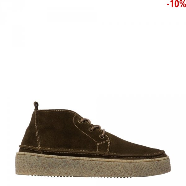 Półbuty Fly London ROLY 518 Sludge Oil Suede (Vegetal) P601518001