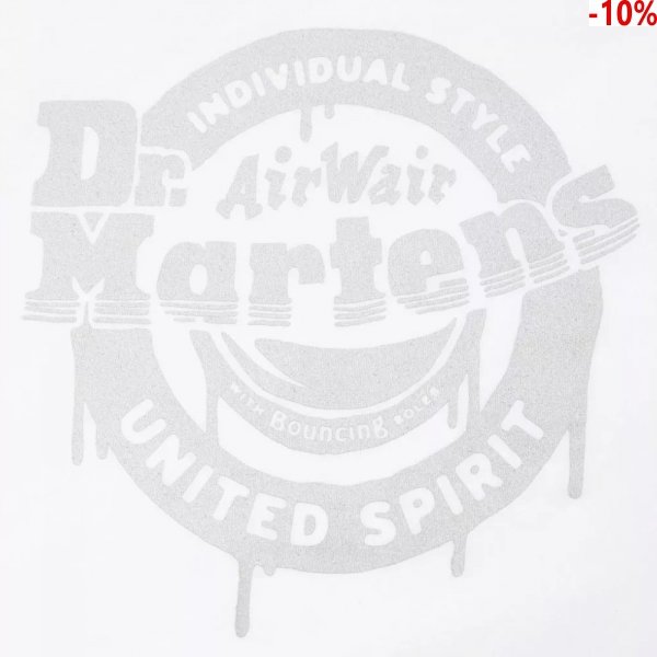T-Shirt Dr. Martens SILVER LOGO White AC686100
