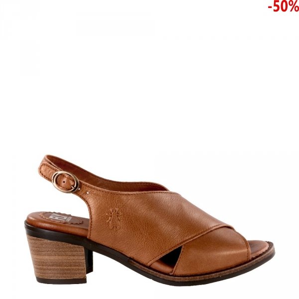 Sandały Fly London ZAKO 438 Tan Janeda P144438003