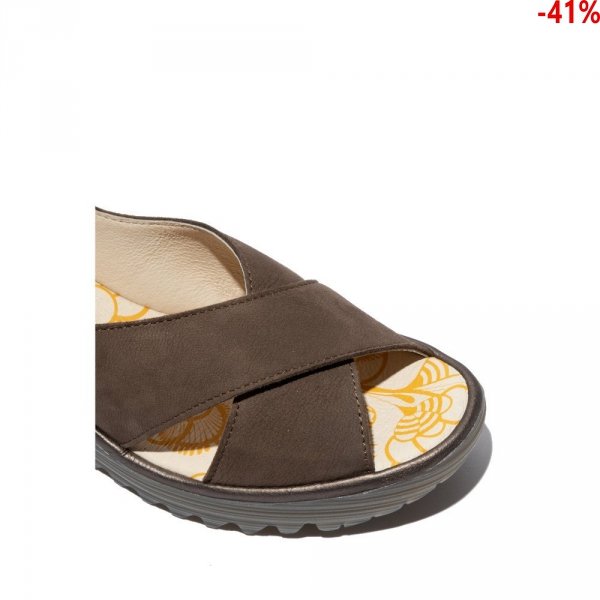 Sandały Fly London YIVI 308 Pewter Cupido Idra P501308001