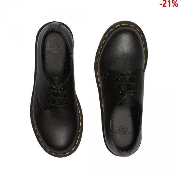 Półbuty Dr. Martens 1461 W Black Virginia 24256001 