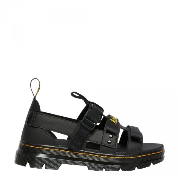 Sandały Dr. Martens PEARSON Black Webbing 26473001