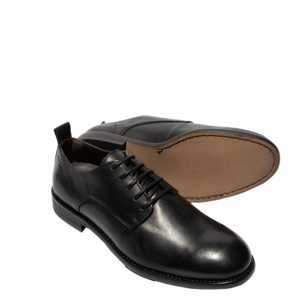 Półbuty Fly London WAZO 000 Black Burn P145000005