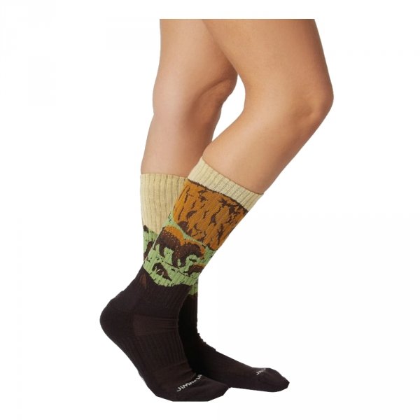 Skarpety Jimmy Lion BEAR ROCK Dark Brown
