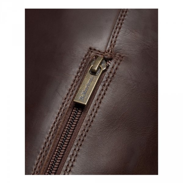 Buty Dr. Martens Anistone BKR High Leg Dark Brown Crazy Horse 41871200