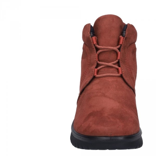 Botki damskie Josef Seibel CALAIS 80 skórzane czerwony 55350 MA191 400