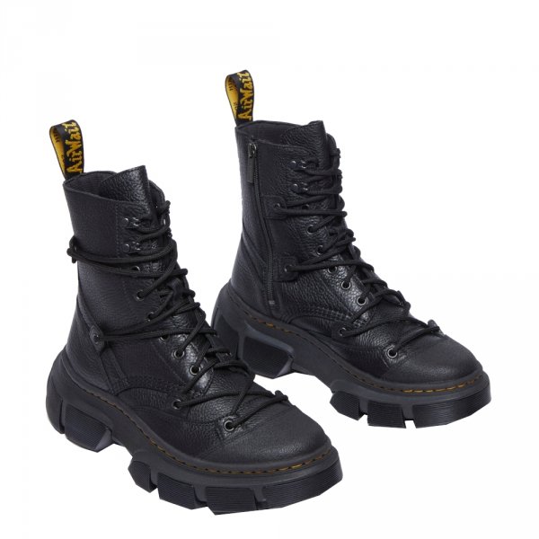 Buty Dr. Martens DMXL LACE Black Lunar+Rubber Grained Leather 41646001
