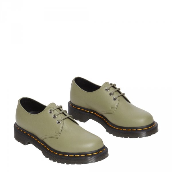 Półbuty Dr. Martens 1461 Muted Olive Virginia 31696357