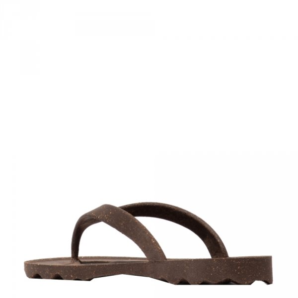 Klapki Asportuguesas EARTH M Brown Cork Rubber P018291002