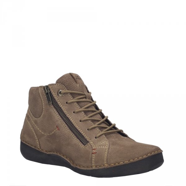 Botki damskie Josef Seibel FERGEY 67 skórzane brązowy 59667 MI796 350