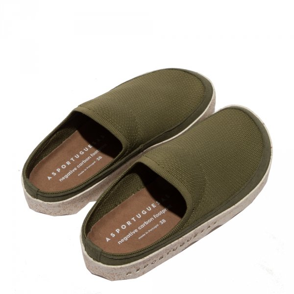 Buty Asportuguesas COVE L Olive Recycled Knitt P018284003