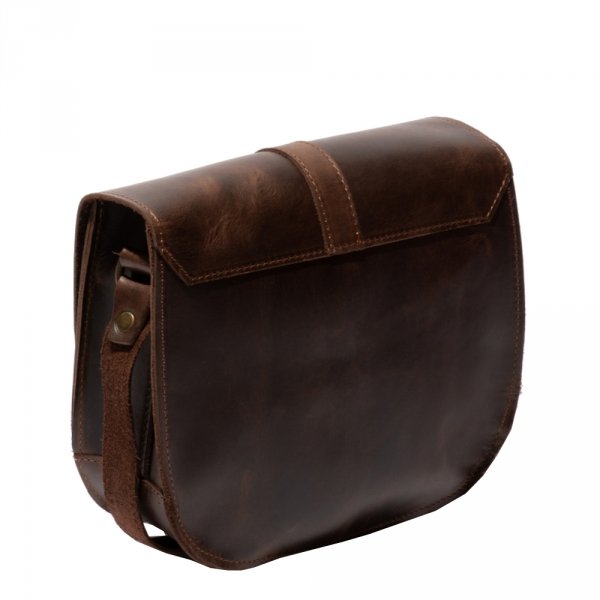 Torebka Fly London GLOU 751 Dk. Brown Rug P974751001