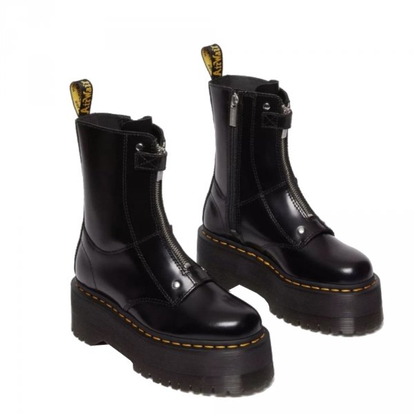 Sztyblety Dr. Martens JETTA HI MAX Black Buttero 30976001