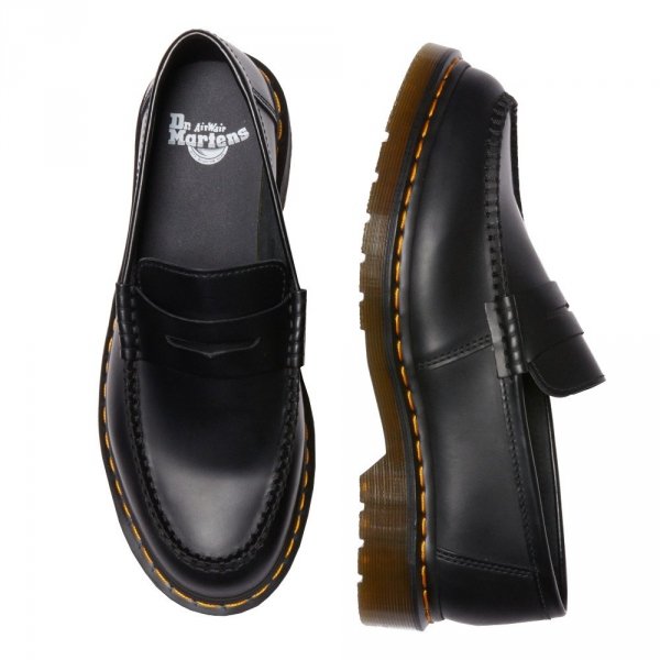 Półbuty Dr. Martens PENTON Black Smooth 30980001