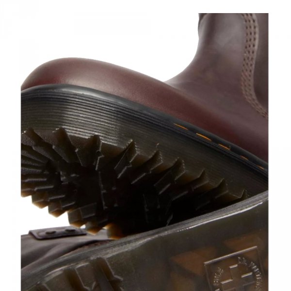 Buty Dr. Martens ANISTONE LO Dark Brown Burnished Waxy Pull Up 31880201