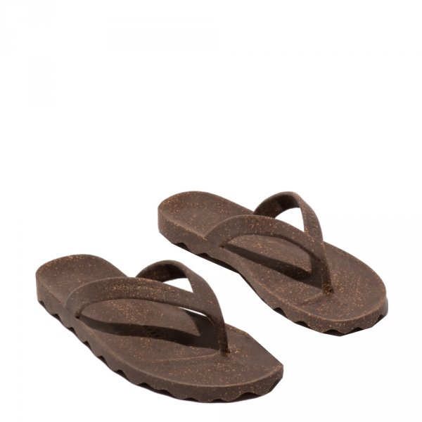 Klapki Asportuguesas EART L Brown P018289002