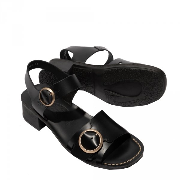 Sandały Fly London EBLI 238 Black Bridle P145238000